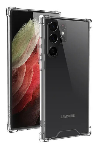 Forro Samsung S22 S22 Plus Y S22 Ultra Transparente Esquinas