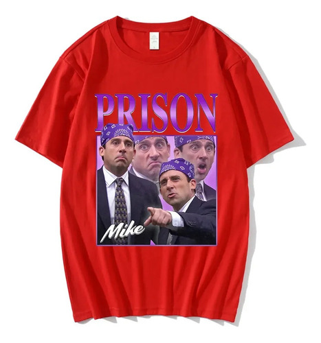 Camiseta De Manga Corta Con Estampado Michael Scott