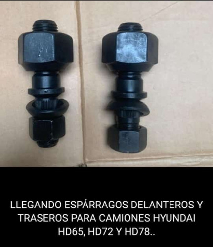 Espárrago Delantero Y Trasero Para Camiones Hyundai Hd65, 78