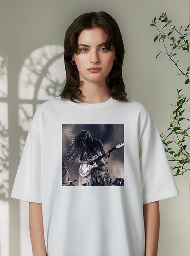 Remera Unisex Shakira Show Guitarra Soltera Album Algodón