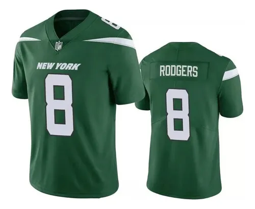 Camiseta Con El N mero 8 De Aaron Rodgers De Los New York Cuotas