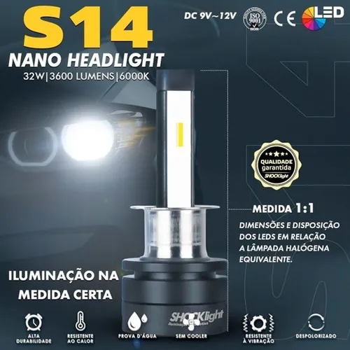 Lâmpada Ultra Led Farol Moto Suzuki Gsx 750f 1994 A 2009 Lâmpada Ultra Led Farol Moto Suzuki Gsx 750f 1994 A 2009