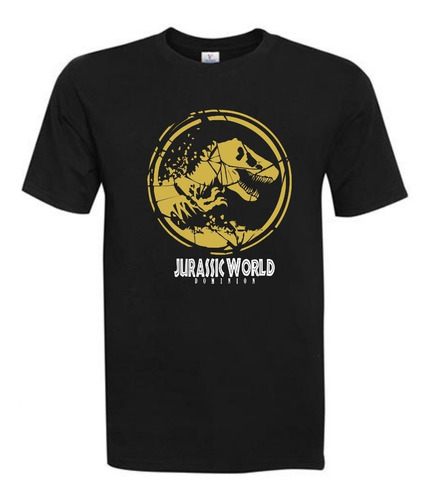 Polera Jurassic World - Diseño 16 Dtf