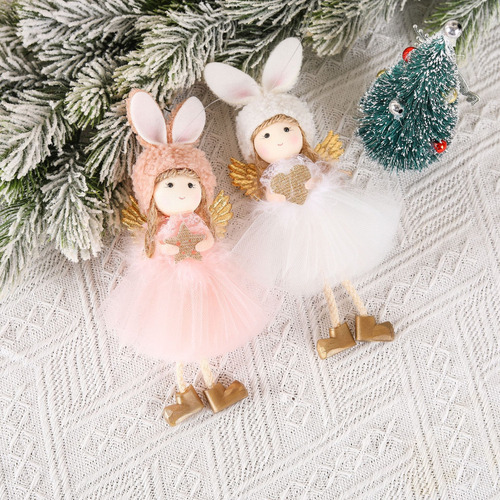 G A Colgante Navideño Con Forma De Muñeca De Hadas, 6