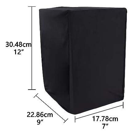 Funda Protectora Monitor Estudio Yamaha Hs5 5puLG Negro (2 U
