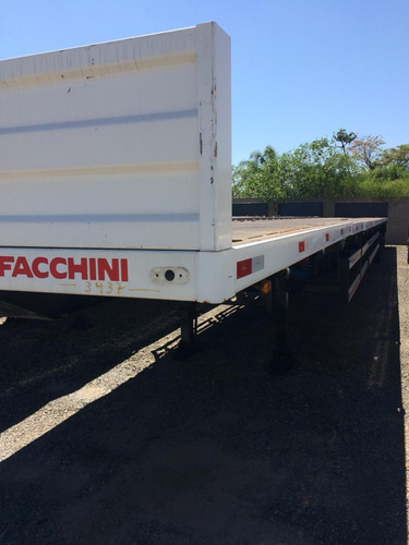Carreta Prancha Estensiva Facchini 2015 Eixos Direcionais