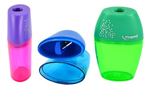 Sacapuntas Con Depósito Maped Shaker Simple