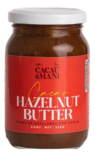 Cacau Y Mani | Crema De Avellanas Con Cacao