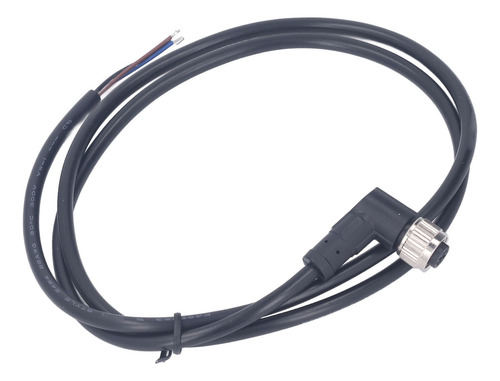 Cable Conector Hembra M12 De 4 Pines, Enchufe Eléctrico De A