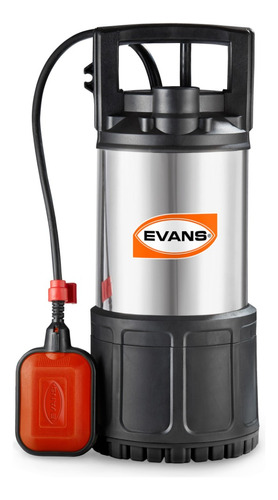 Bomba Sumergible Evans Para Cisterna 1hp 115v 30-50 Psi Sc Color Negro y Silver