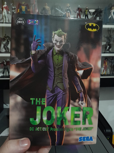 Figura del Joker Joker Premium de Sega Dc Comics Act Cut