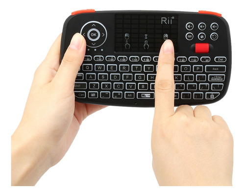 Teclado Inalámbrico I4 Modos Bluetooth Compatible Con Rii Du