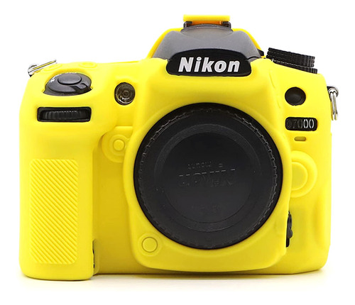 Funda De Cámara De Silicona Suave Para Nikon D7000
