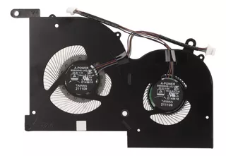 Para Ventilador De Resfriamento Msi Gs66, Conector De 4 Pino