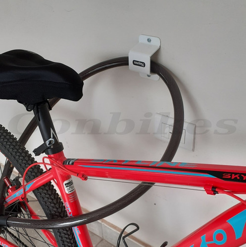 Soporte Pared Colgar Bicicleta + Anclaje De Seguridad Nayres