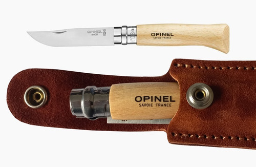 Cortapluma Navaja Opinel 08 Clásico Con Funda Made In France