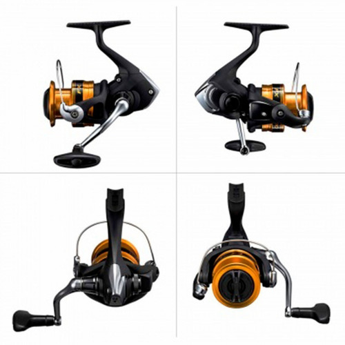 Reel frontal Shimano FX FC FX4000FC derecho/izquierdo color negro
