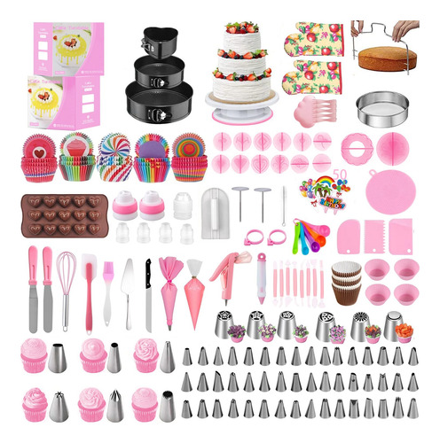 Cake Decorating Supplies 538pcs Cake Decorating Set With Ca.