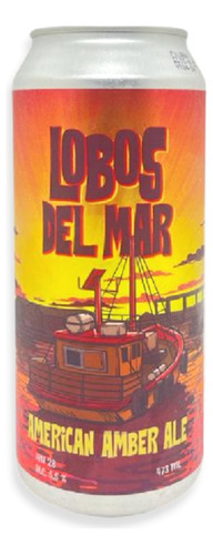 Brewhouse Lobos Del Mar American Amber Lata Cerveza 473ml 