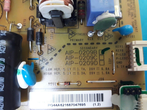 Placa Fonte Monitor Lg19eb13p E2011p Aip-0209 (Usado)