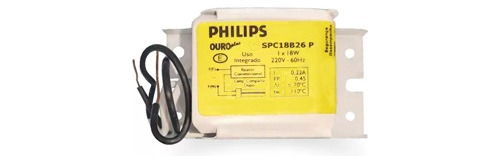 Reator Eletrônico 1x 18w Spc18b26p -pl - Philips