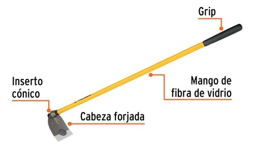Azadon Lane Para Aflojar Remover Tierra Agril¡cola Horticola