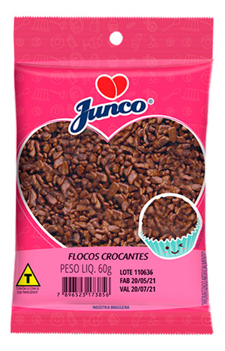 Flocos Macio Chocolate 60g Junco
