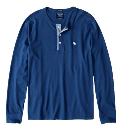 Polera Azul Abercrombie & Fitch