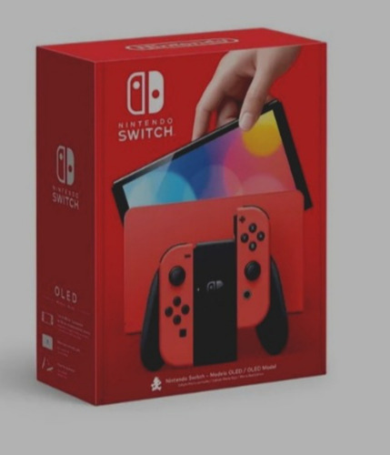 Nintendo Switch Oled Edicion Mario Rojo