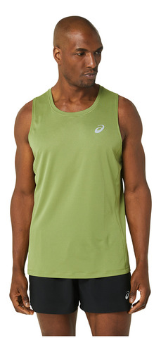 Polo Asics Silver Singlet M Cactus Hombre