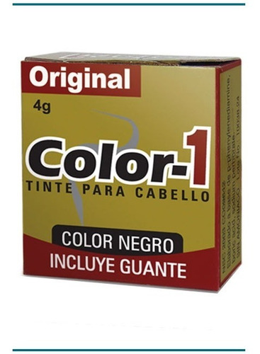 Tintura Pastilla Color 1 Negra - Kg a $5000