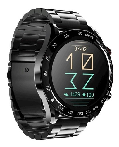 Smartwatch Futurego Pro Acero Inoxidable, Pantalla Fhd 1.32 