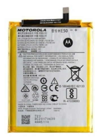 Bateria Pila Motorola Moto E5 Plus Xt1771 Xt1775 Xt1924 He50