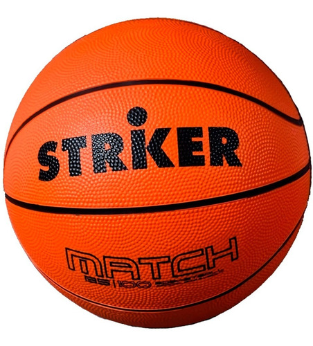 Imagen 3 de 5 de Pelota De Básquet N°5 Caucho Match Striker