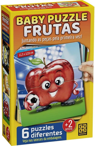 Quebra-cabeça (puzzle) Frutas