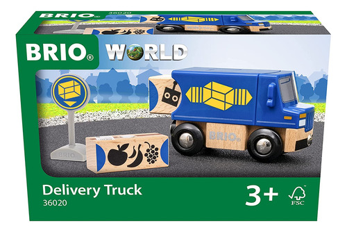 Brio World - Camión De Entrega 36020 | Juego De Trenes De Ju