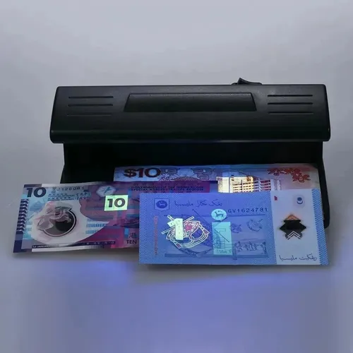 Maquina Detector Billetes Falsos Luz Uv 4w 220v Portátil