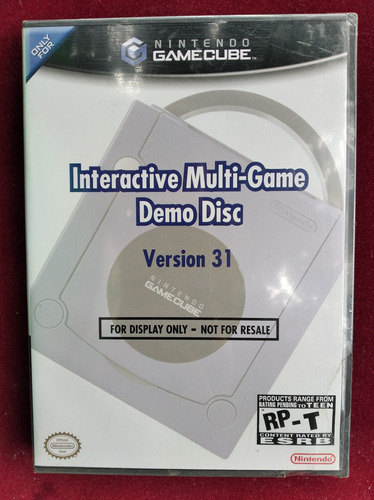 Gamecube Multi-game Demo Disc ( Versión 31 ) 350v  _\(^o^)/_