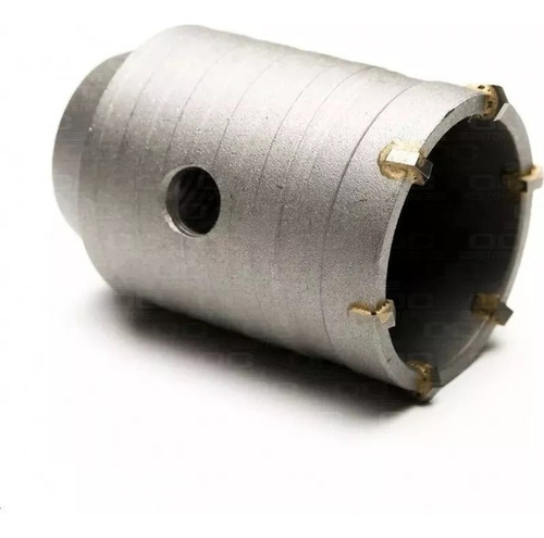 Imagen 5 de 9 de Mecha Sierra Copa 50mm Aire Acondicionado Pared Eje Sds Plus