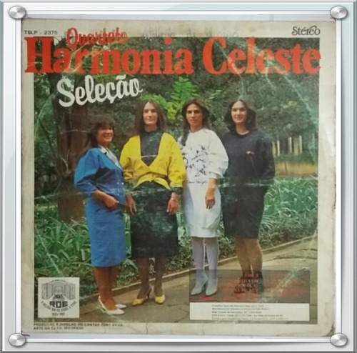 Lp Quarteto Harmonia Celeste Seleção - Evangélico/gospel
