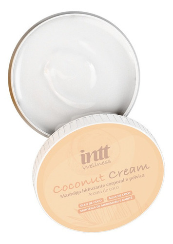 Creme Hidratante Coconut Cream Corporal Pelvica Coco Intt