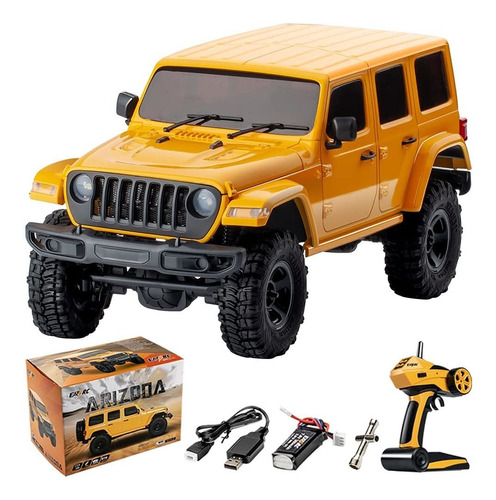 Camión 4wd Escalador Rc 118 Con Transmisor 2.4ghz Y Batería