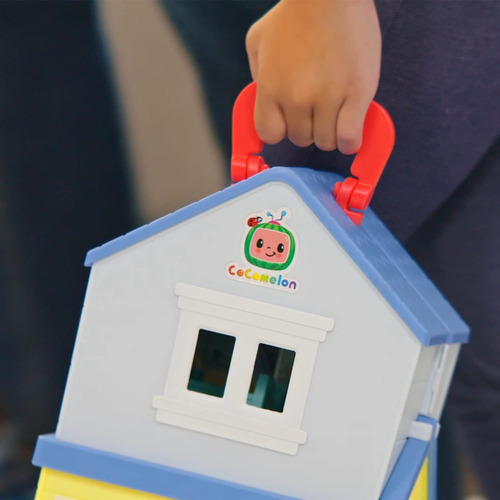 Juguete Jazwares Cocomelon Casa De Muñecas 8 Figuras 3+ Años