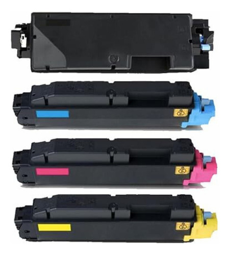 Kit 4 Toner Compatible Para Tk 5372 / Pa3500cx / Ma3500cix
