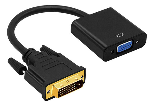 Adaptador Dvi-d A Vga 24+1 1080p Hd Convertidor Macho Hembra