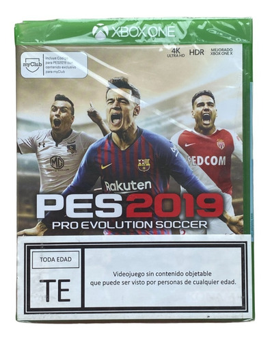 Imagen 1 de 3 de Pro Evolution Soccer 2019 - Pes 2019 - Xbox One - Open Box