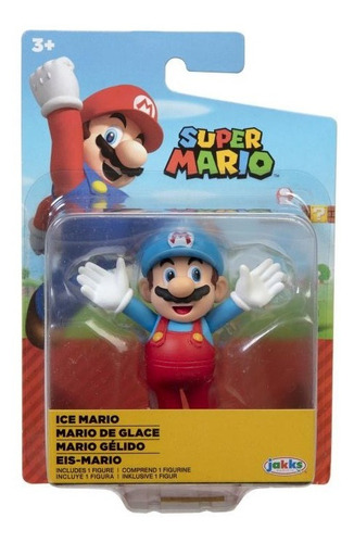 Nintendo Muñeco Figura Ice Mario Brazos Abiertos