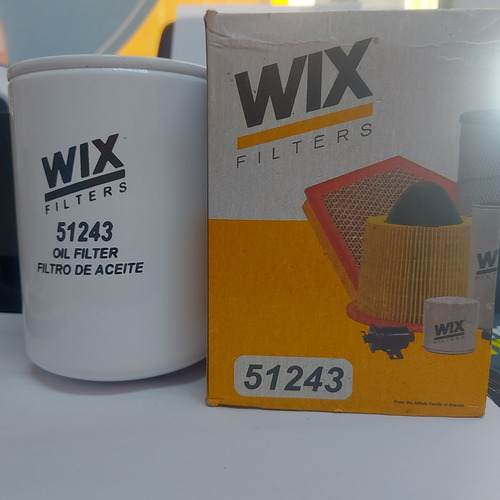 Filtro De Aceite Wix 51243