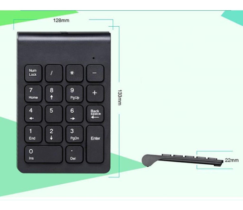 Extensiones De Teclado Inalámbrico Con Teclado Numérico