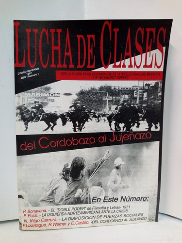 Lucha De Clases Nº 1 - Otoño - Invierno 1997